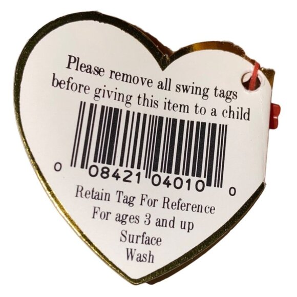 Ty Beanie Babies Cubbie Bear Plush Stuffed Animal Hang 4th Gen Tush 4th Gen Tag - Picture 8 of 10